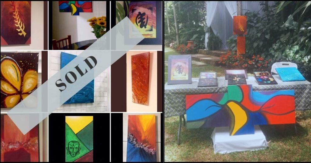 Art Therapy - Abstract Acrylic Paintings