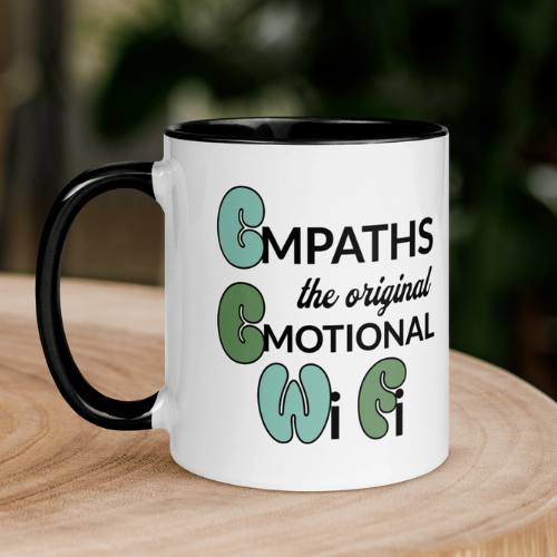 Funny Empaths are Emotional Wi-Fi Mug